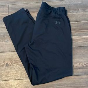 Under Armour black slacks golf pants